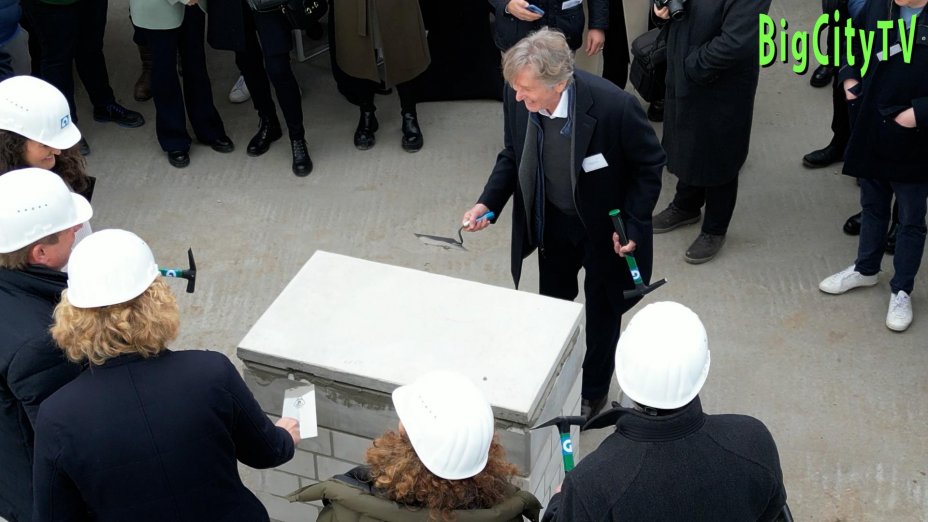Grundsteinlegung Hellinghöfe Wiesbaden Arbeitsbilder aus Film 2